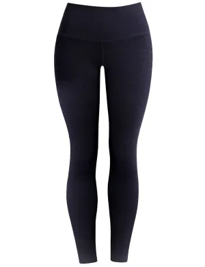 High Waist Golf Pants heatherdarknavy_Golf