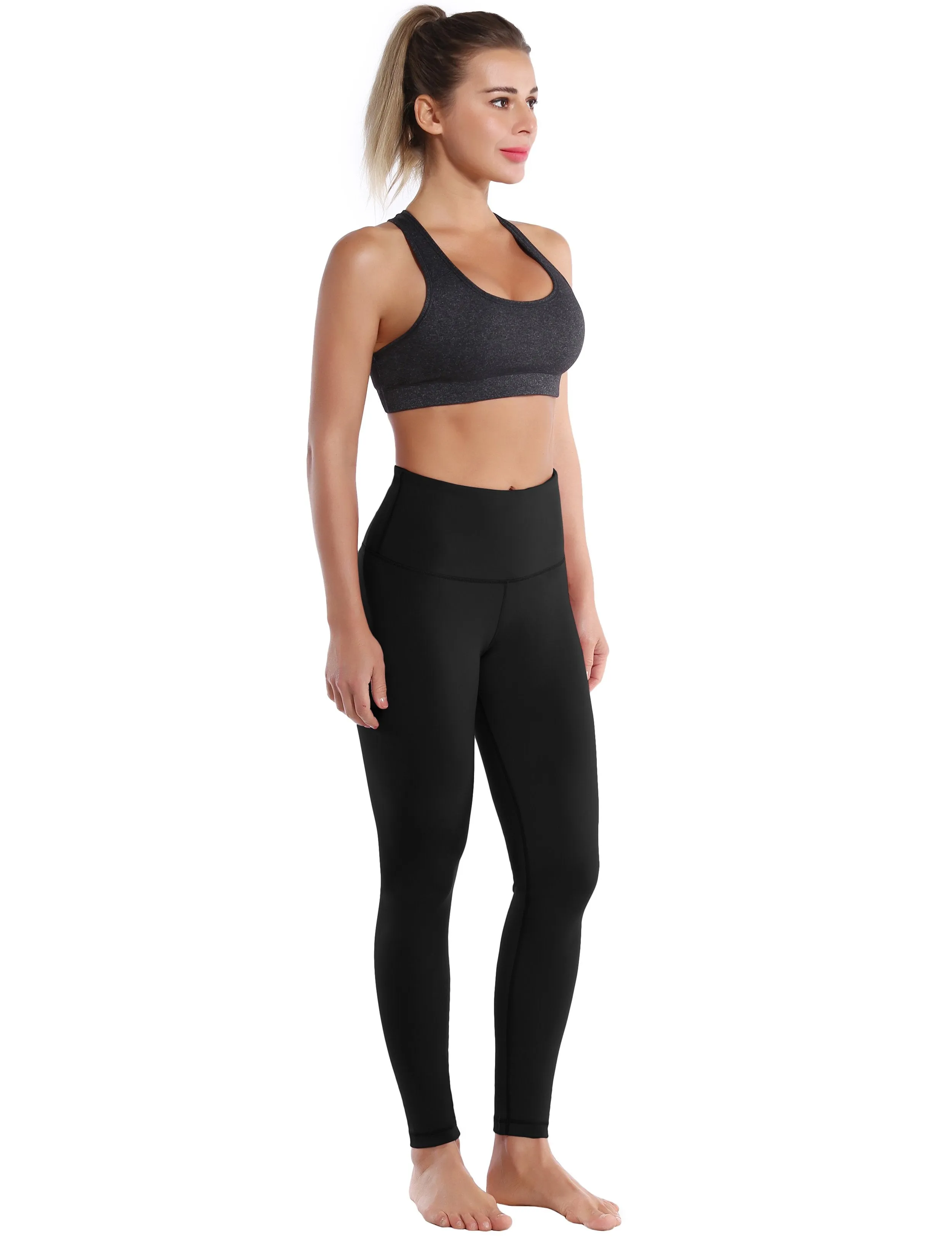 High Waist Pilates Pants black ins_Pilates
