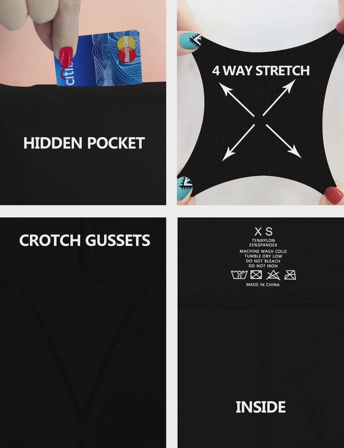 High Waist Pilates Pants black ins_Pilates