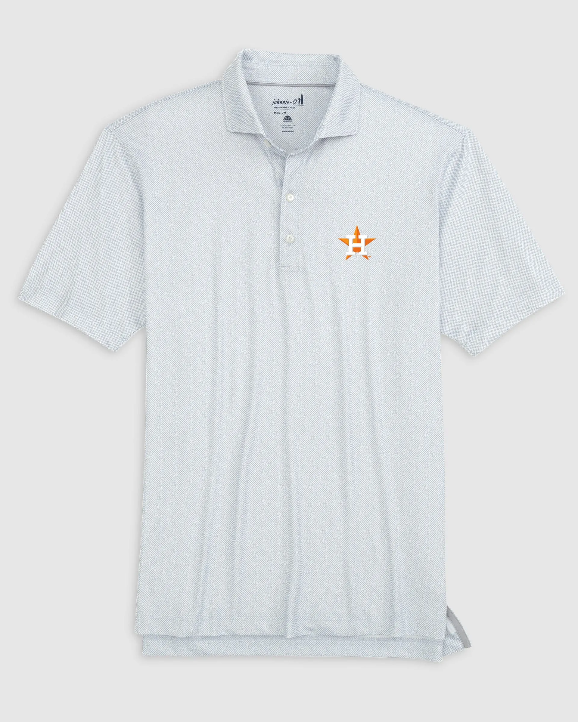 Houston Astros Hinson Printed Jersey Performance Polo