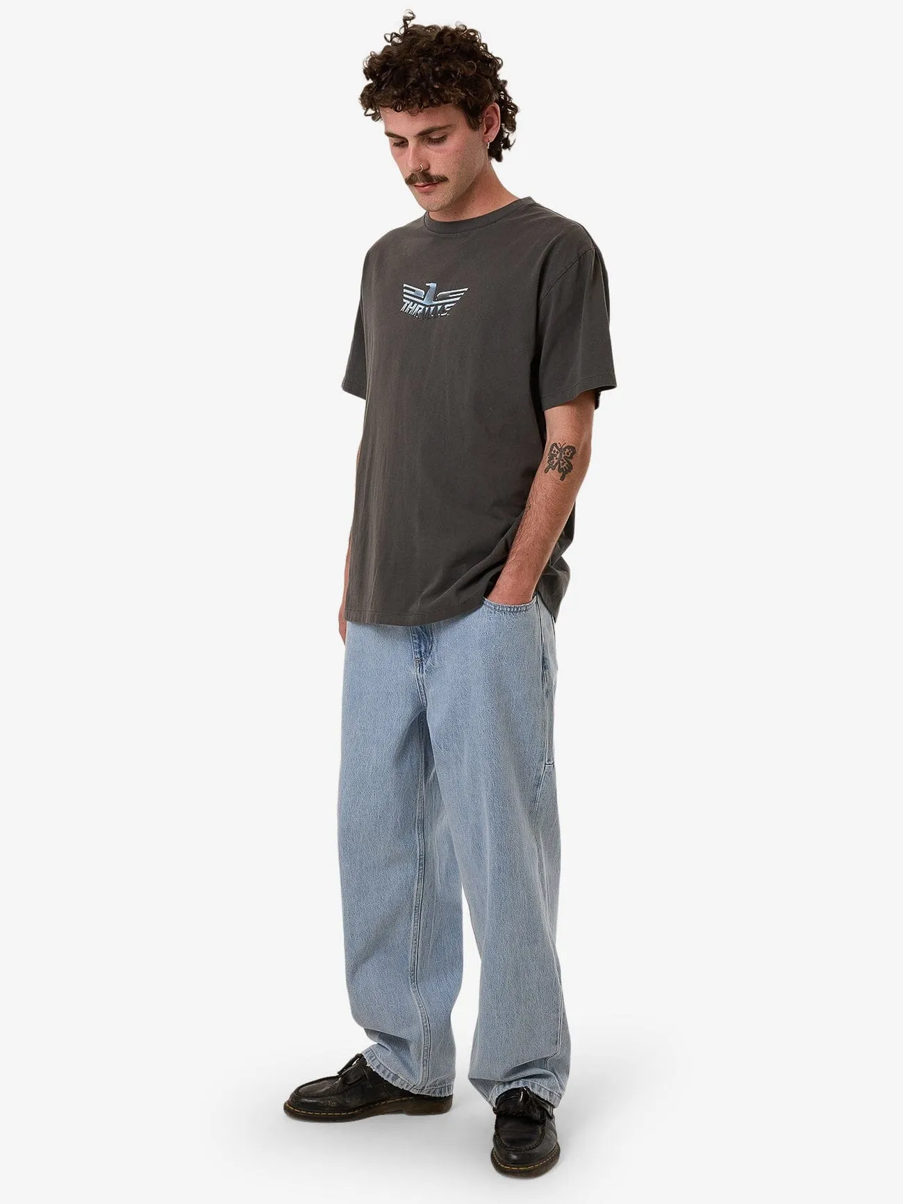 Inflight Merch Fit Tee - Merch Black
