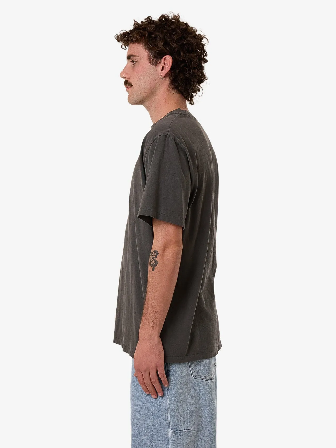 Inflight Merch Fit Tee - Merch Black