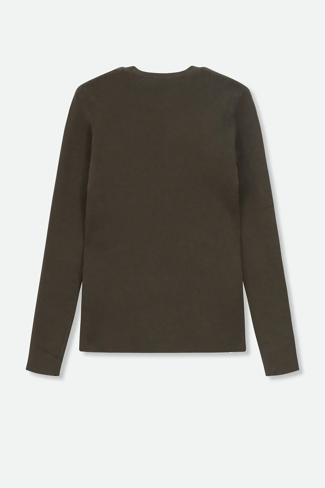 ITALIAN COTTON LONG SLEEVE CREW