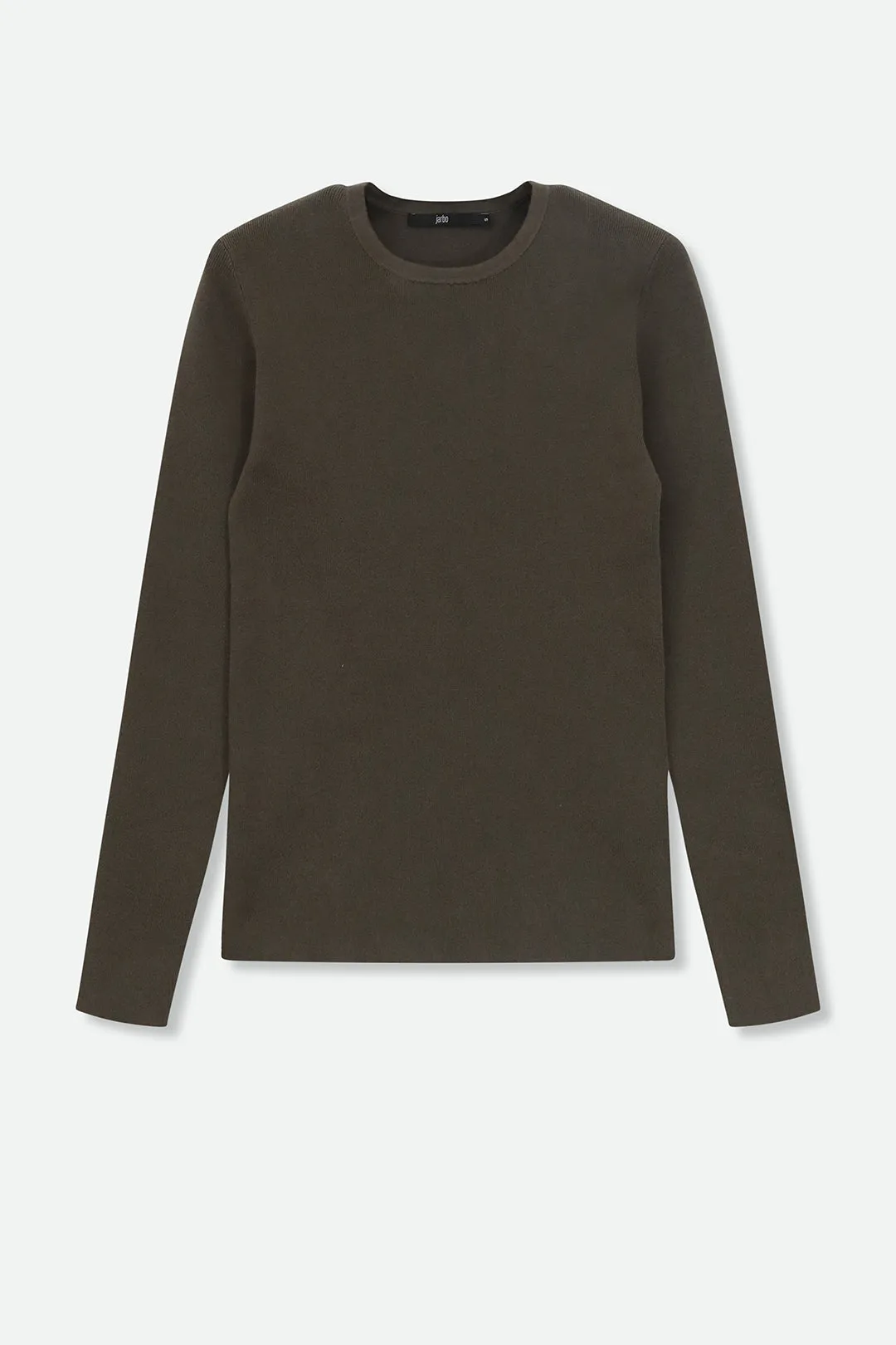 ITALIAN COTTON LONG SLEEVE CREW