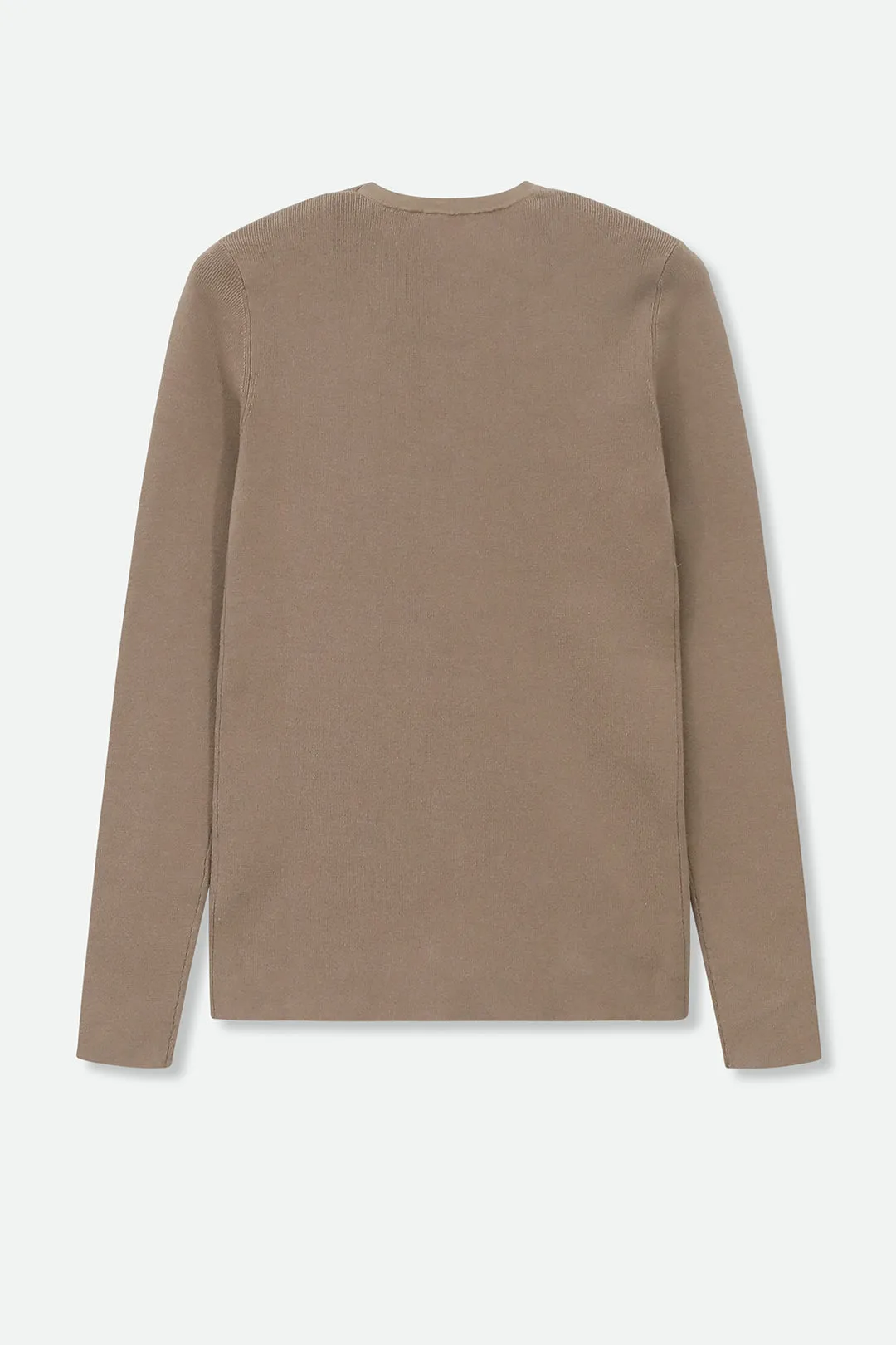 ITALIAN COTTON LONG SLEEVE CREW