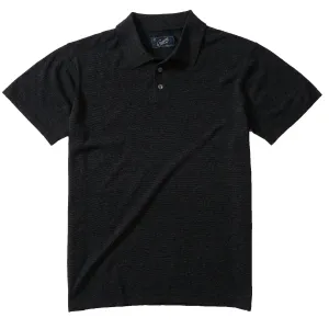 James Featherweight Sweater Polo - Charcoal