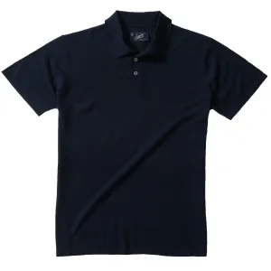 James Featherweight Sweater Polo - Navy Blue