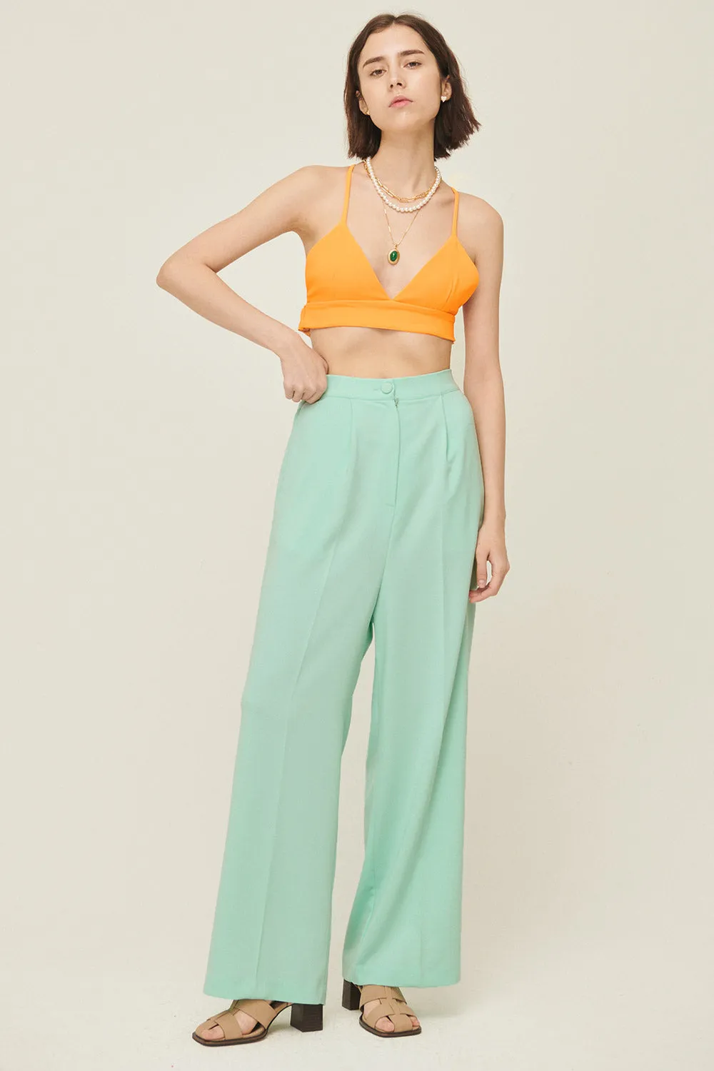 Jania High Wide Leg Pants