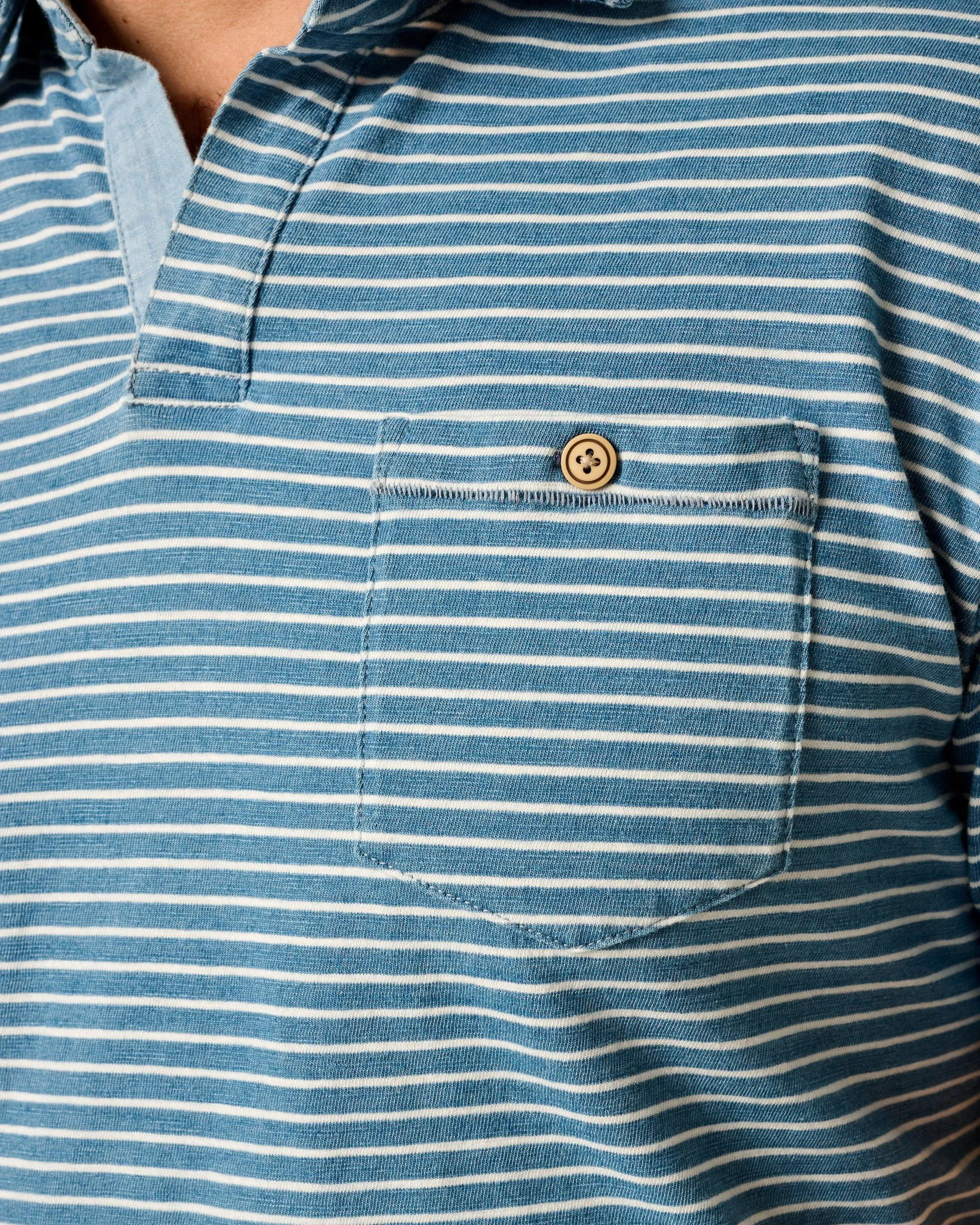 Johnny Collar Cotton Polo - Brandt