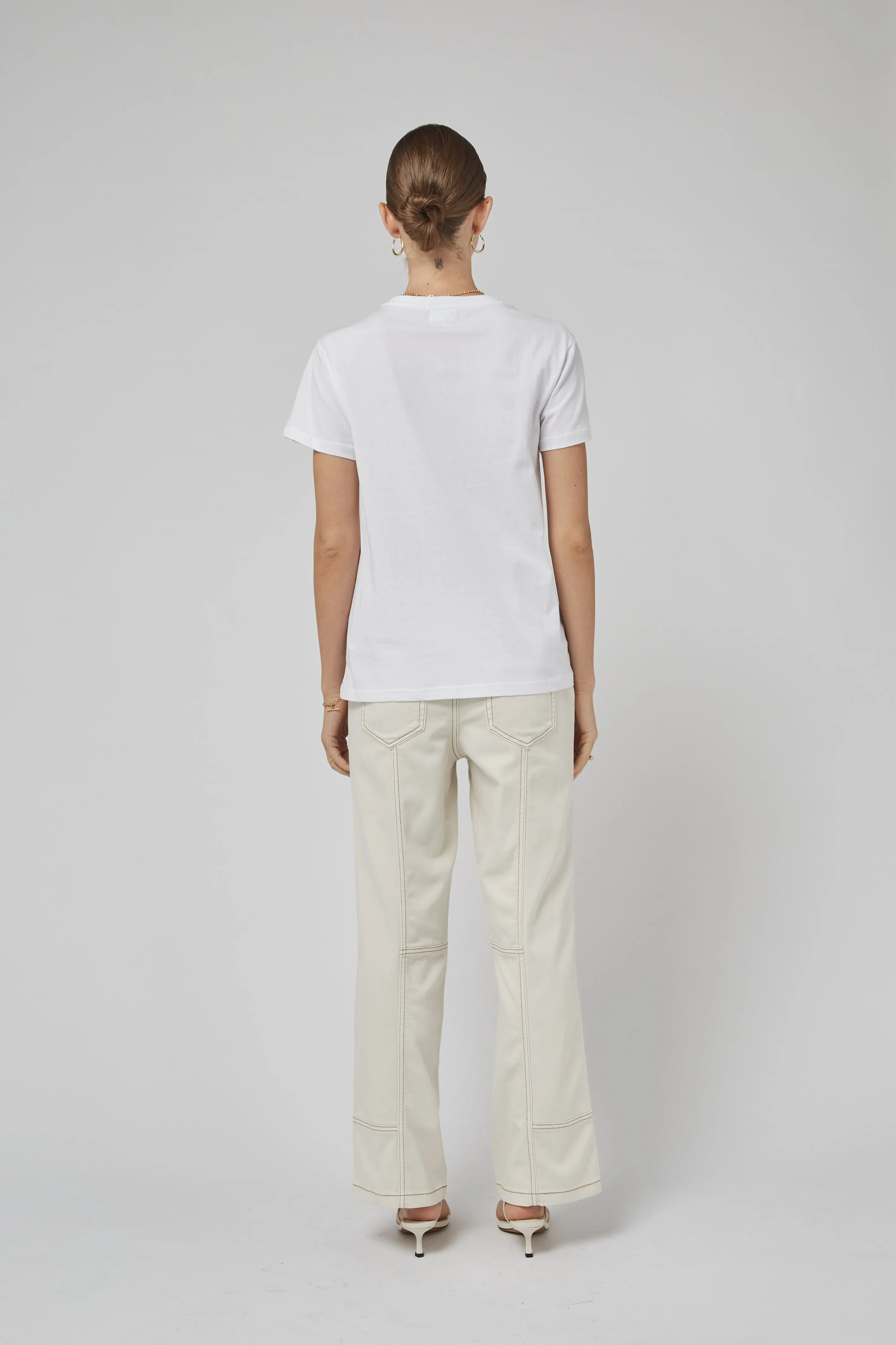 Kara Cream Tencel Pants