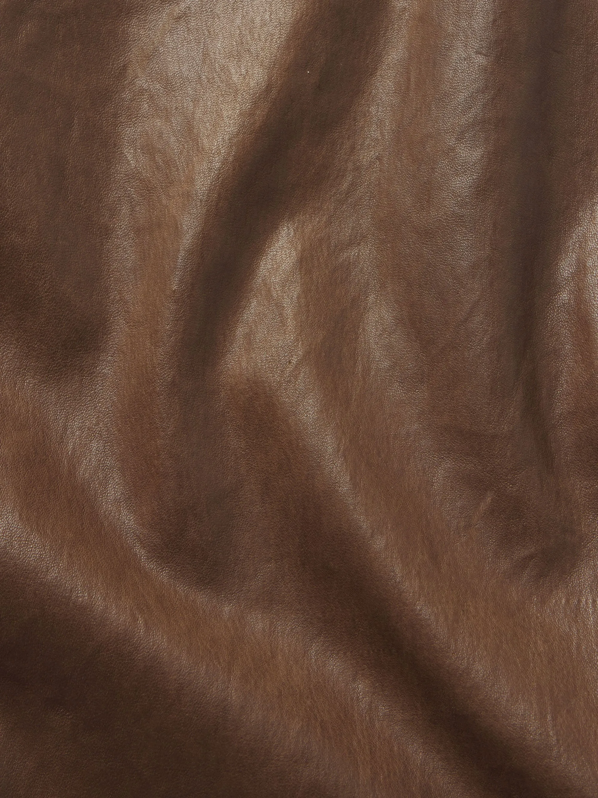 Le Slim Palazzo Leather -- Bark