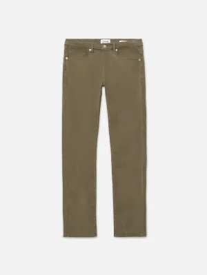 L'Homme Slim Brushed Twill -- Bay Leaves