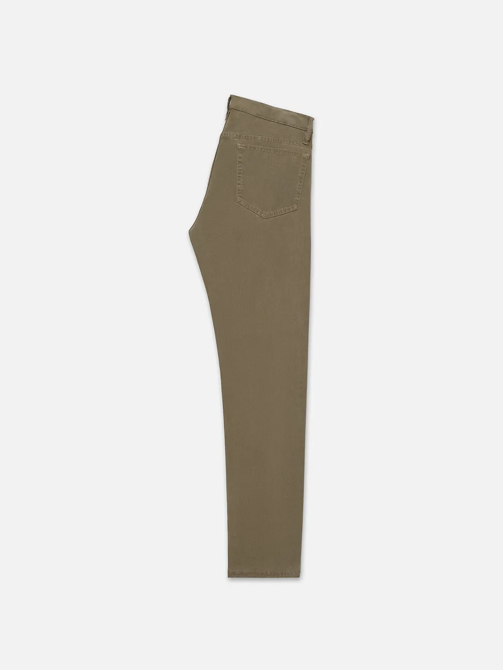 L'Homme Slim Brushed Twill -- Bay Leaves