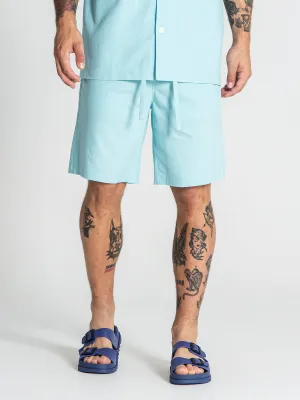 Light Blue Natura Shorts