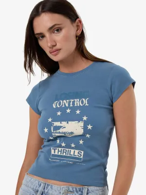 Losing Control Club Tee  - Storm Blue