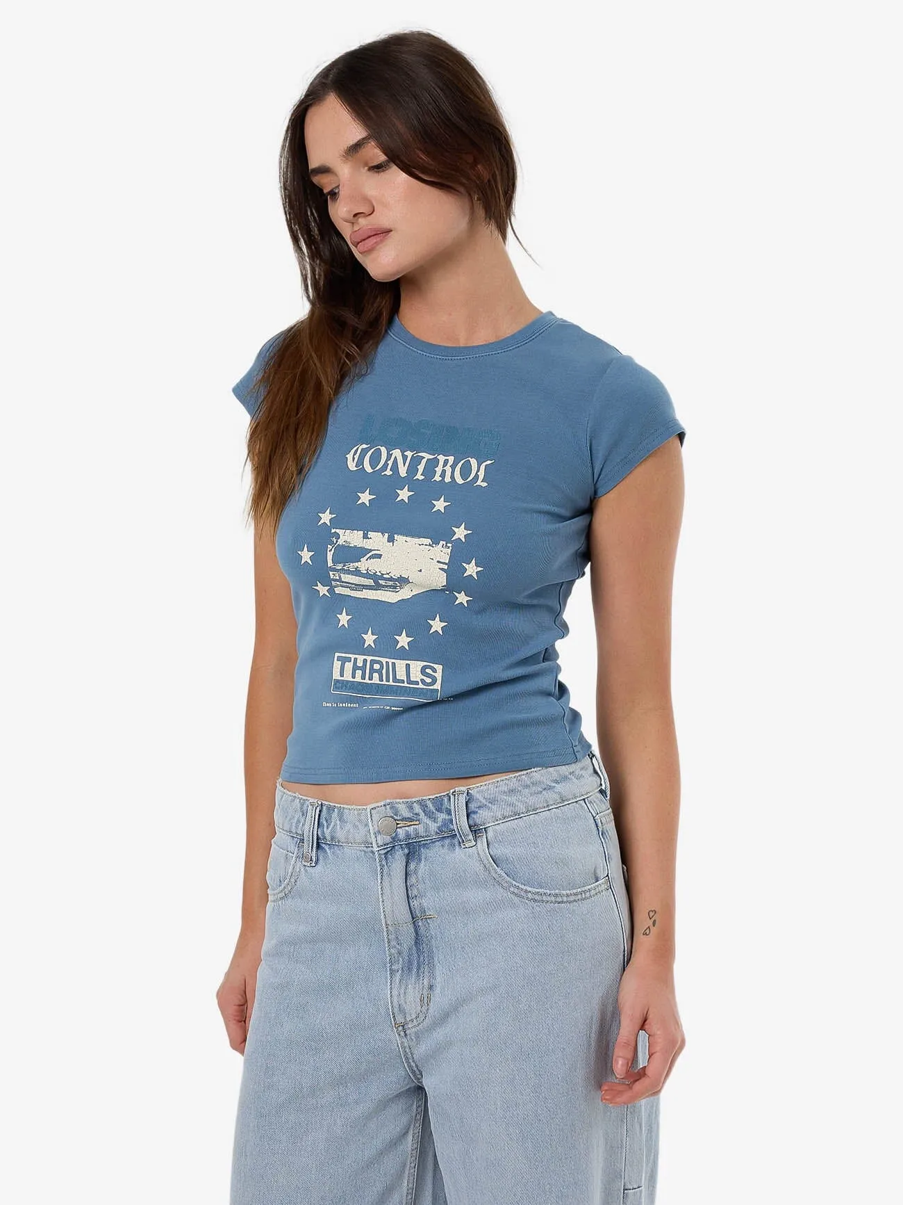 Losing Control Club Tee  - Storm Blue