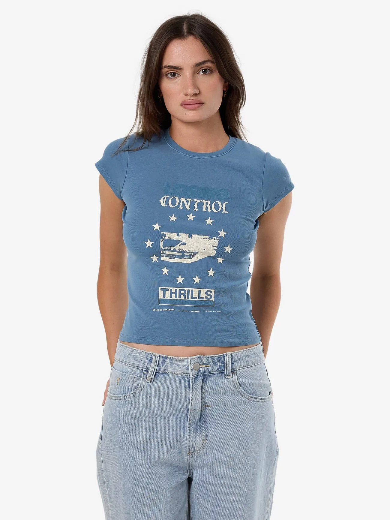 Losing Control Club Tee  - Storm Blue