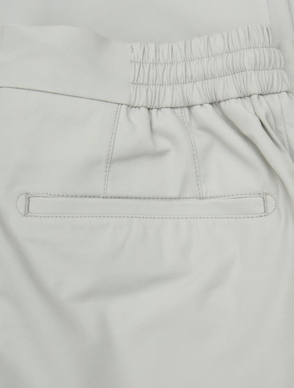 Louis Copeland Drawstring Tech Trousers Stone