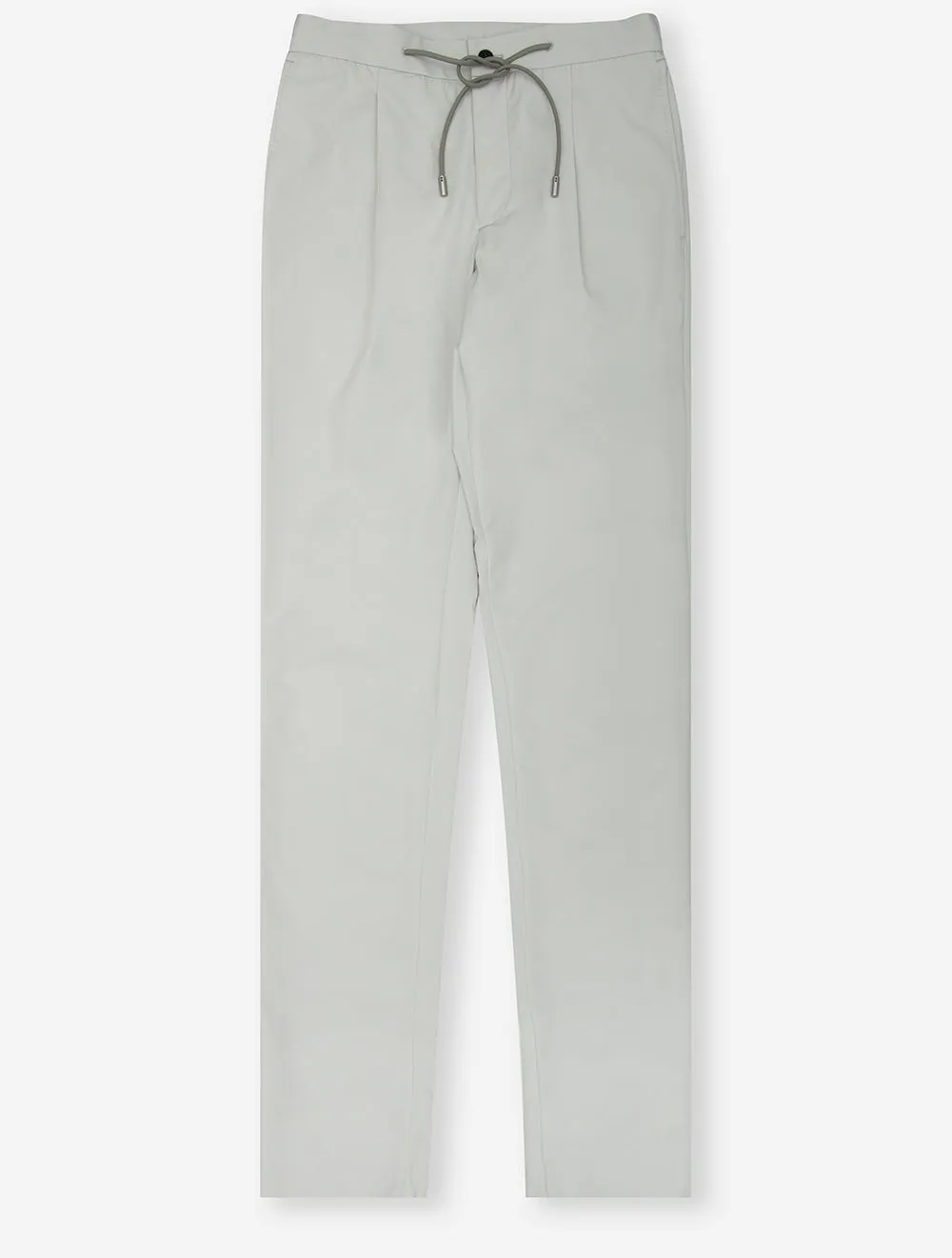 Louis Copeland Drawstring Tech Trousers Stone