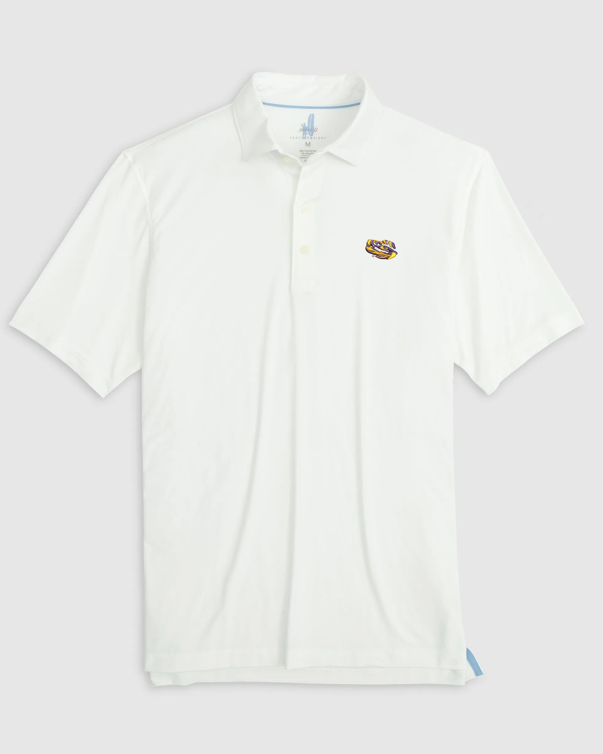 LSU Huronn Featherweight Performance Polo - Tiger Eye Logo