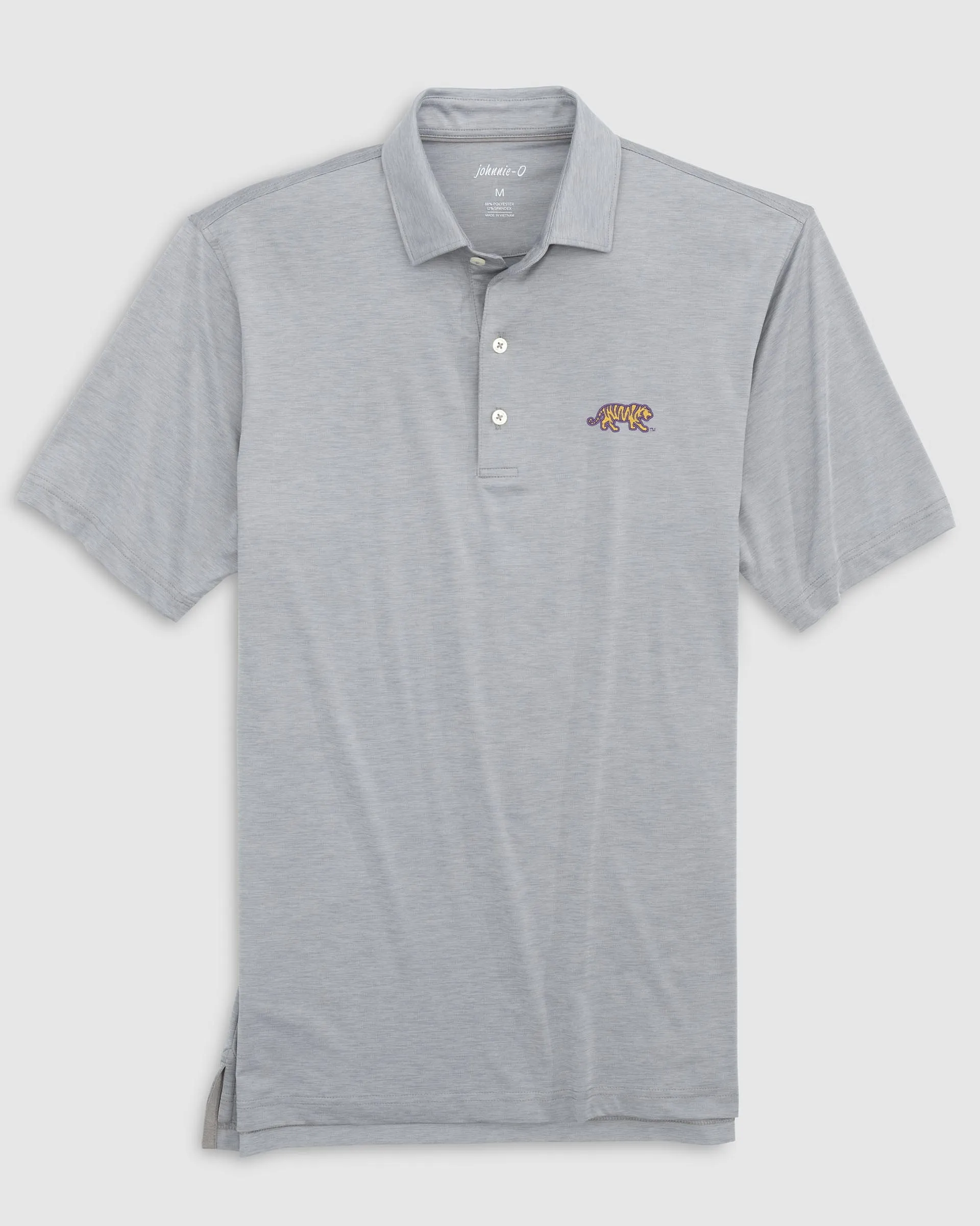 LSU Huronn Featherweight Performance Polo - Tiger Mike Logo