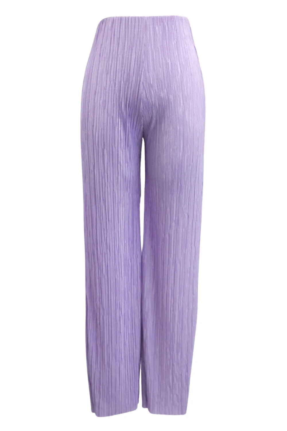 Maria Flared Leg Plisse Pants