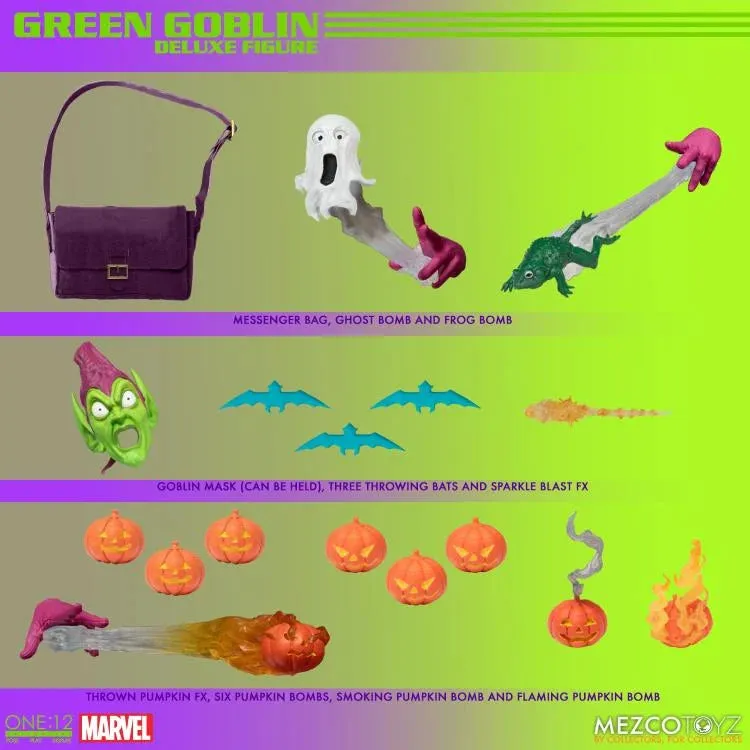 Mezco Toyz One:12 Collective Marvel - Green Goblin - Deluxe Edition
