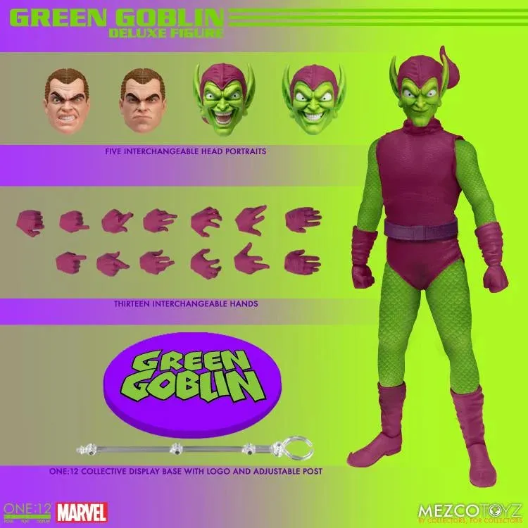 Mezco Toyz One:12 Collective Marvel - Green Goblin - Deluxe Edition