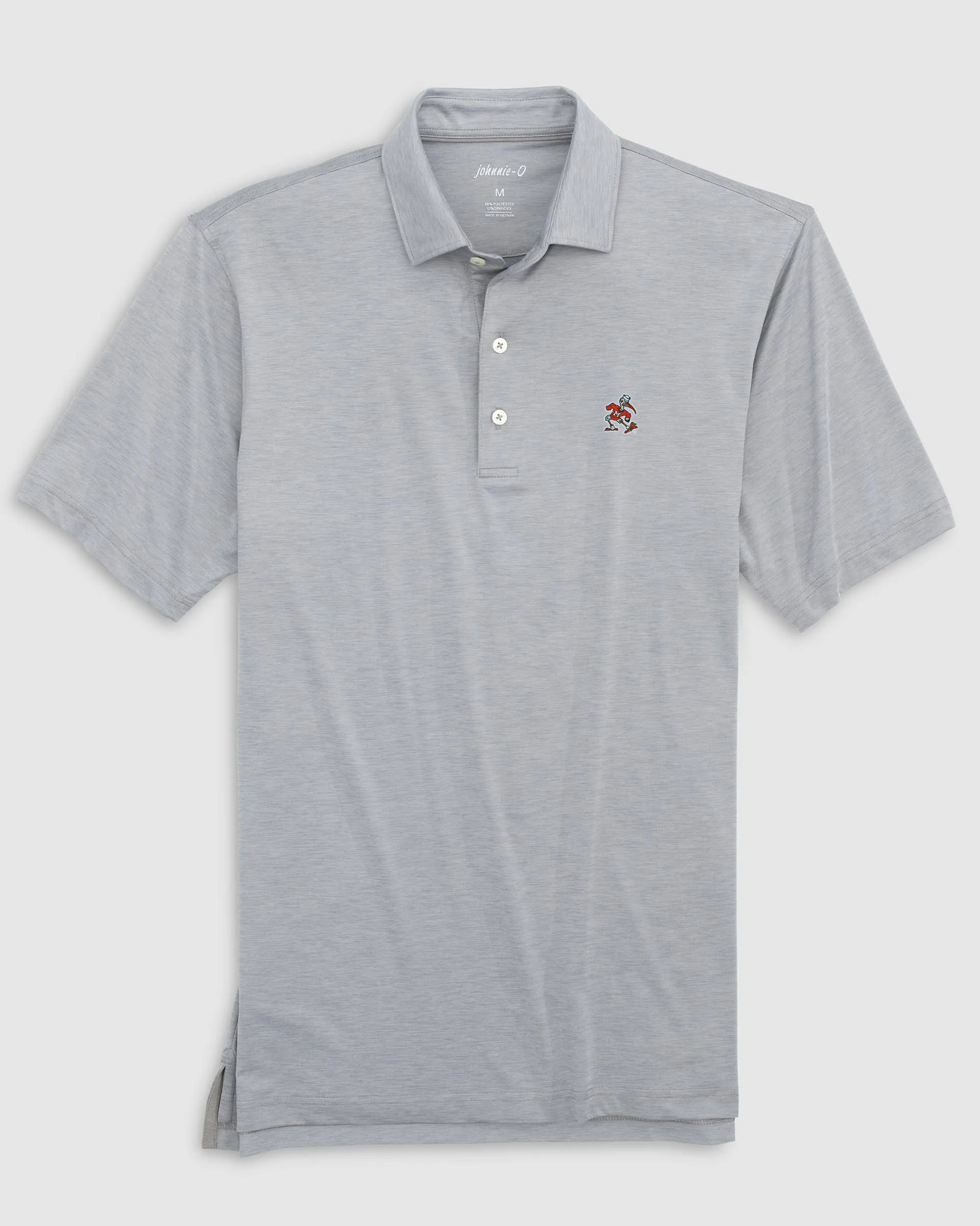 Miami Huronn Featherweight Performance Polo - Vintage Logo