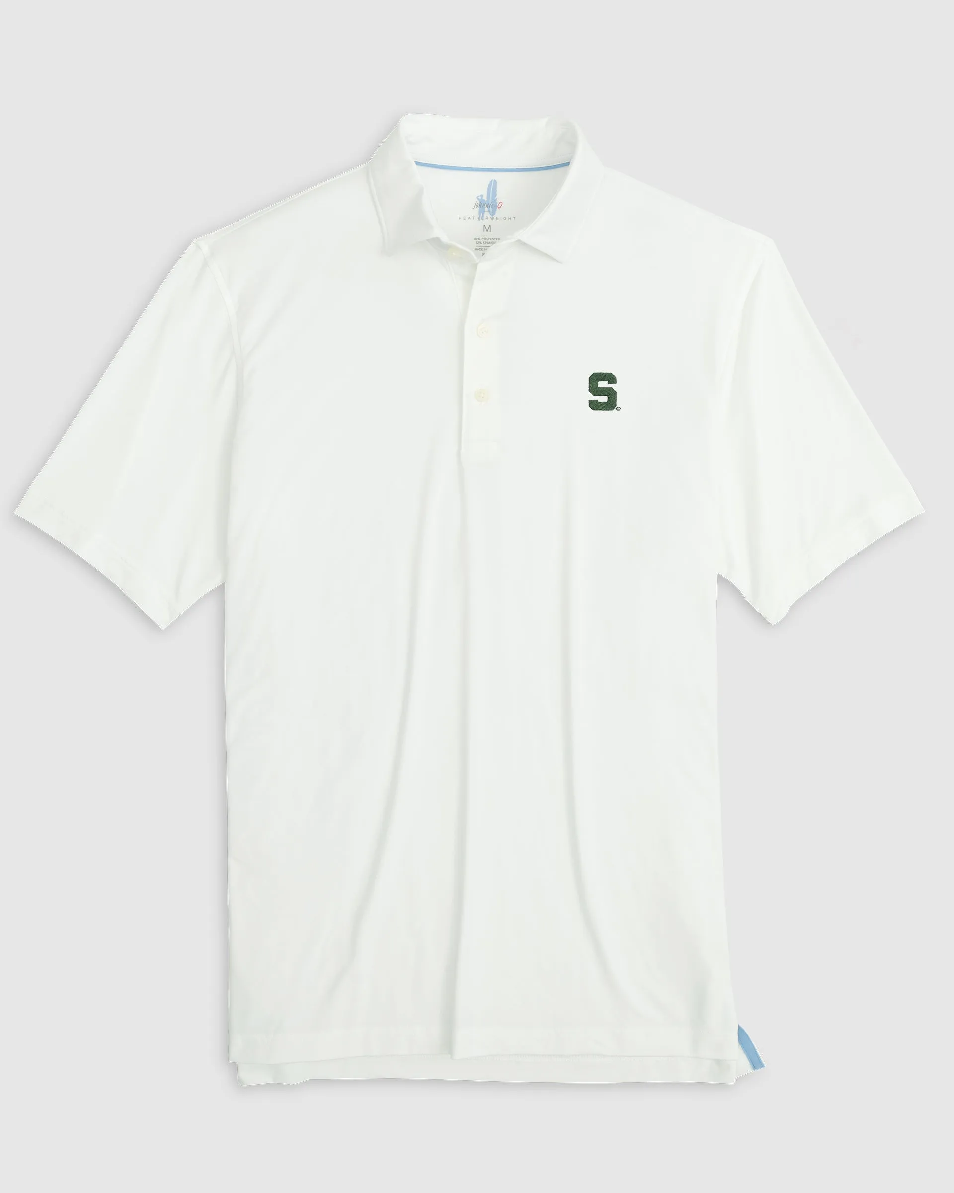 Michigan State Huronn Featherweight Performance Polo - S Logo