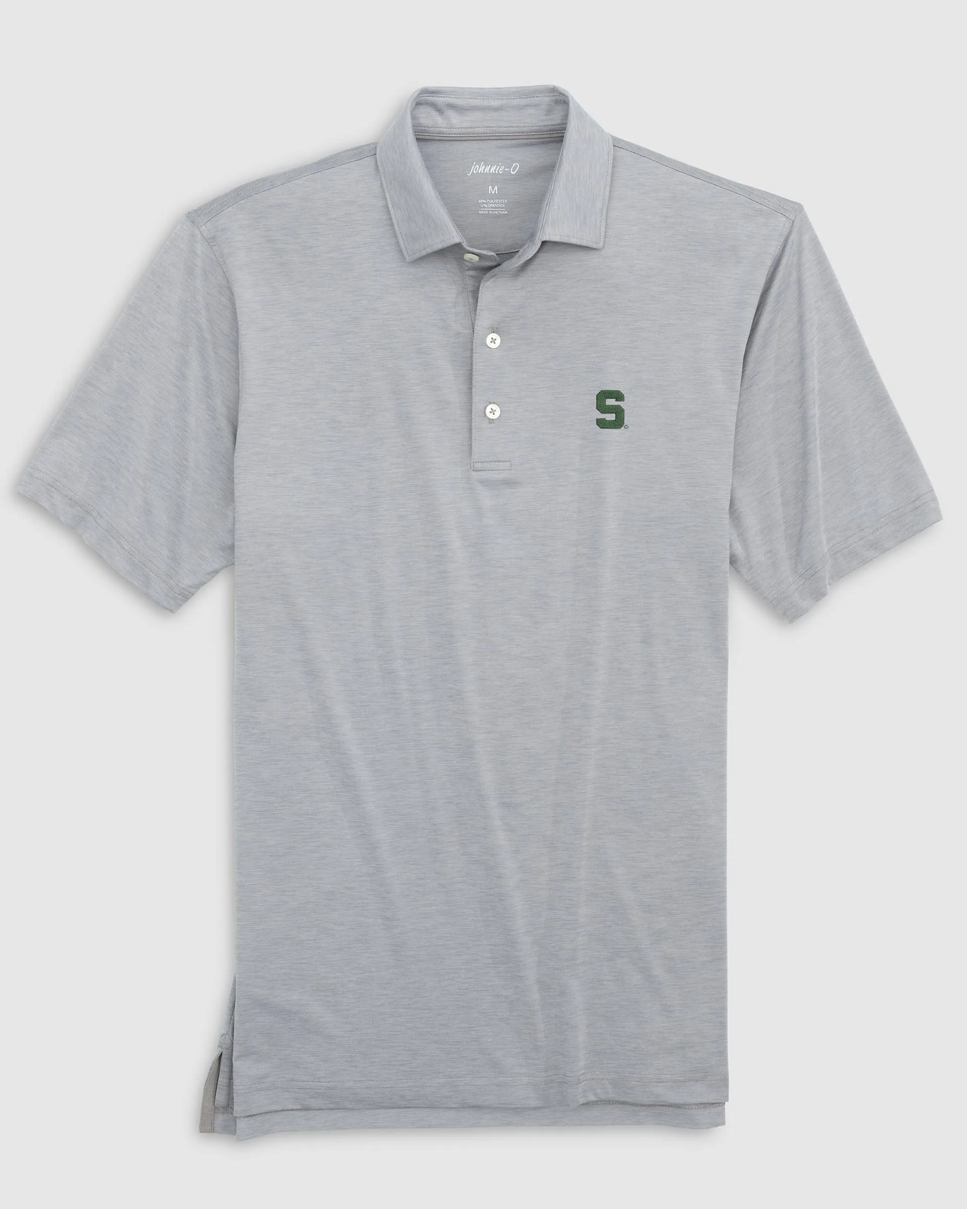 Michigan State Huronn Featherweight Performance Polo - S Logo