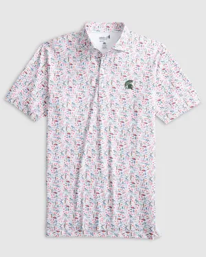 Michigan State The Great Lakes Jersey Performance Polo