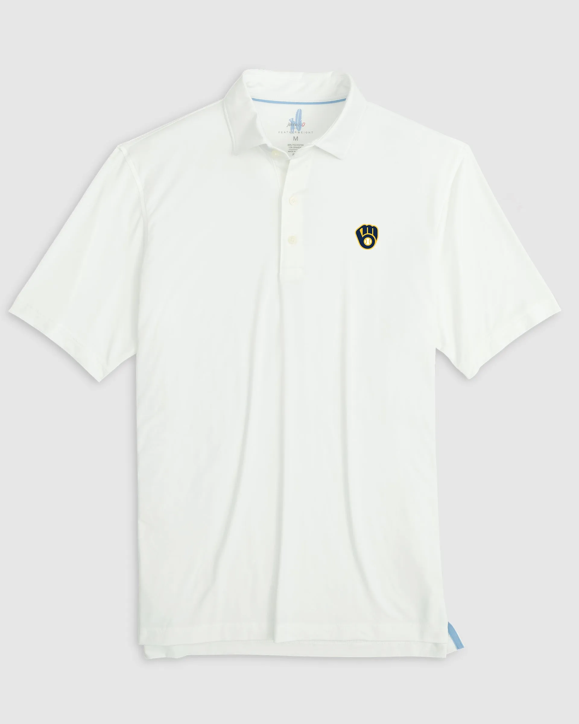 Milwaukee Brewers Huronn Featherweight Performance Polo