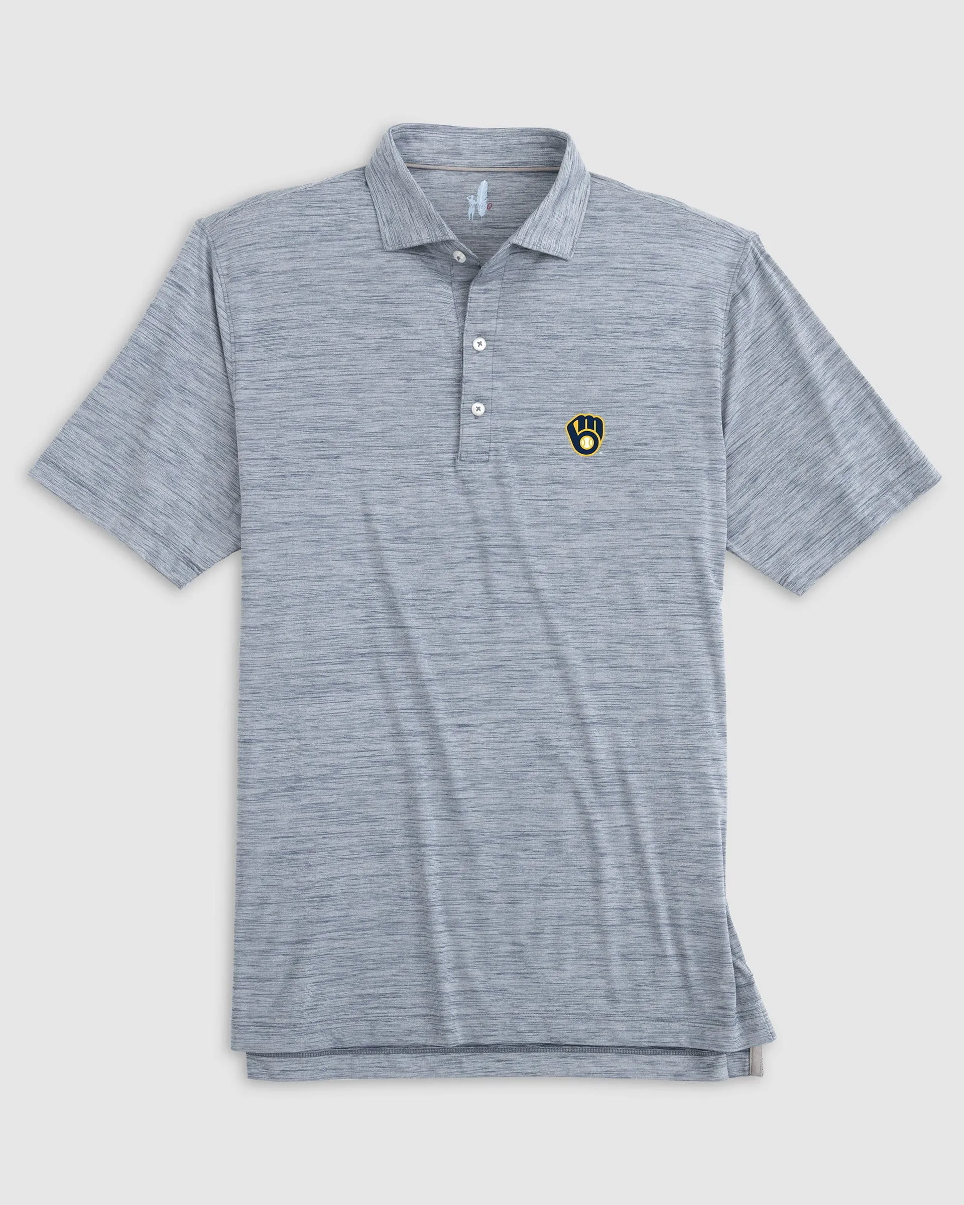 Milwaukee Brewers Huronn Featherweight Performance Polo