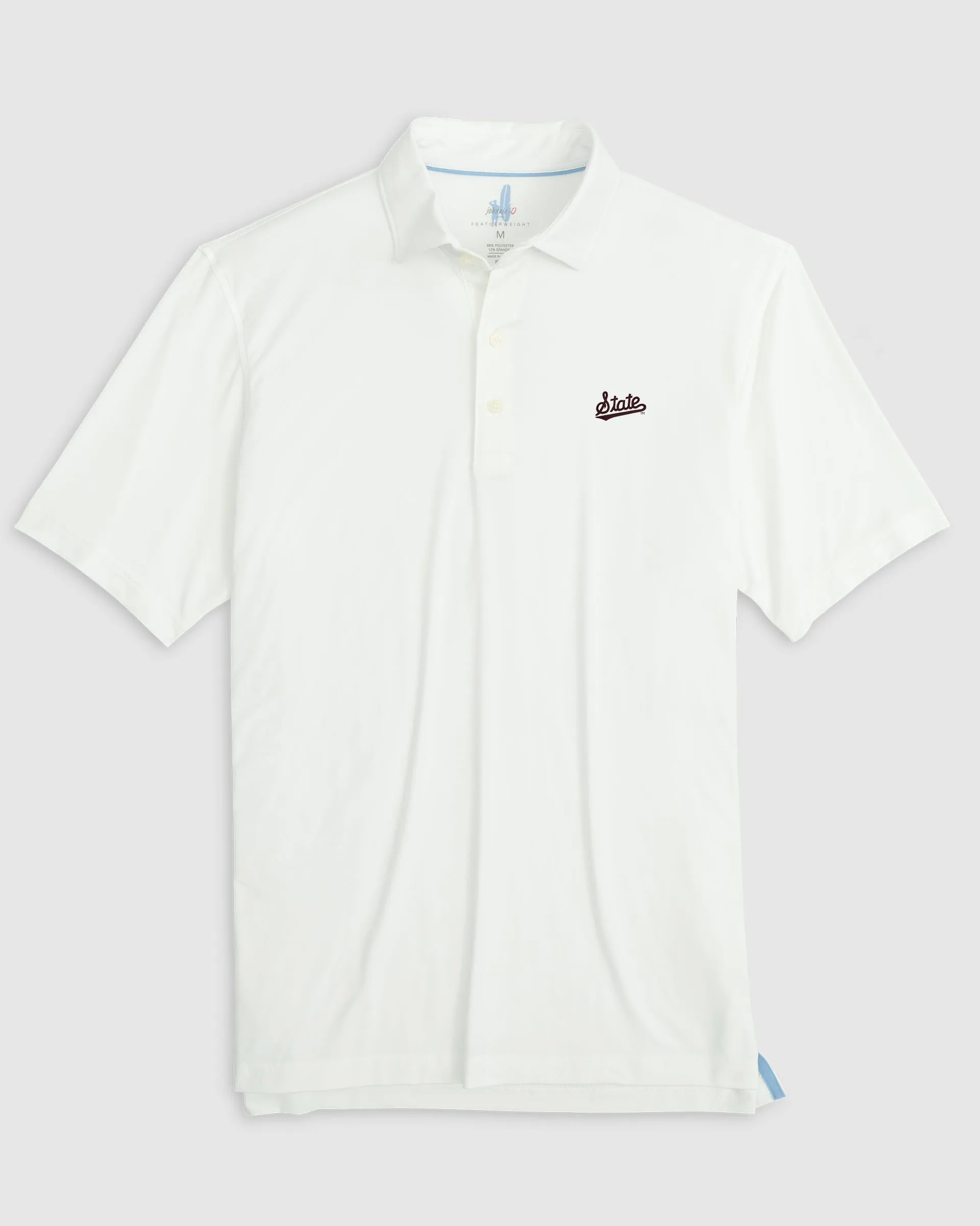 Mississippi State Huronn Featherweight Performance Polo - Script Logo