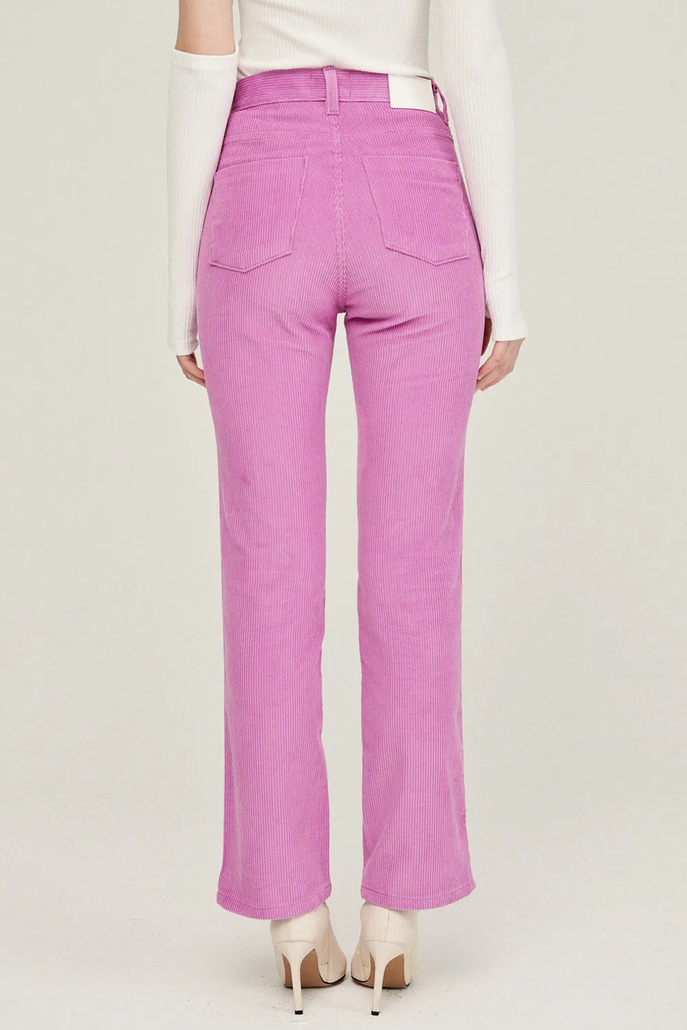 Monina High Waist Corduroy Pants