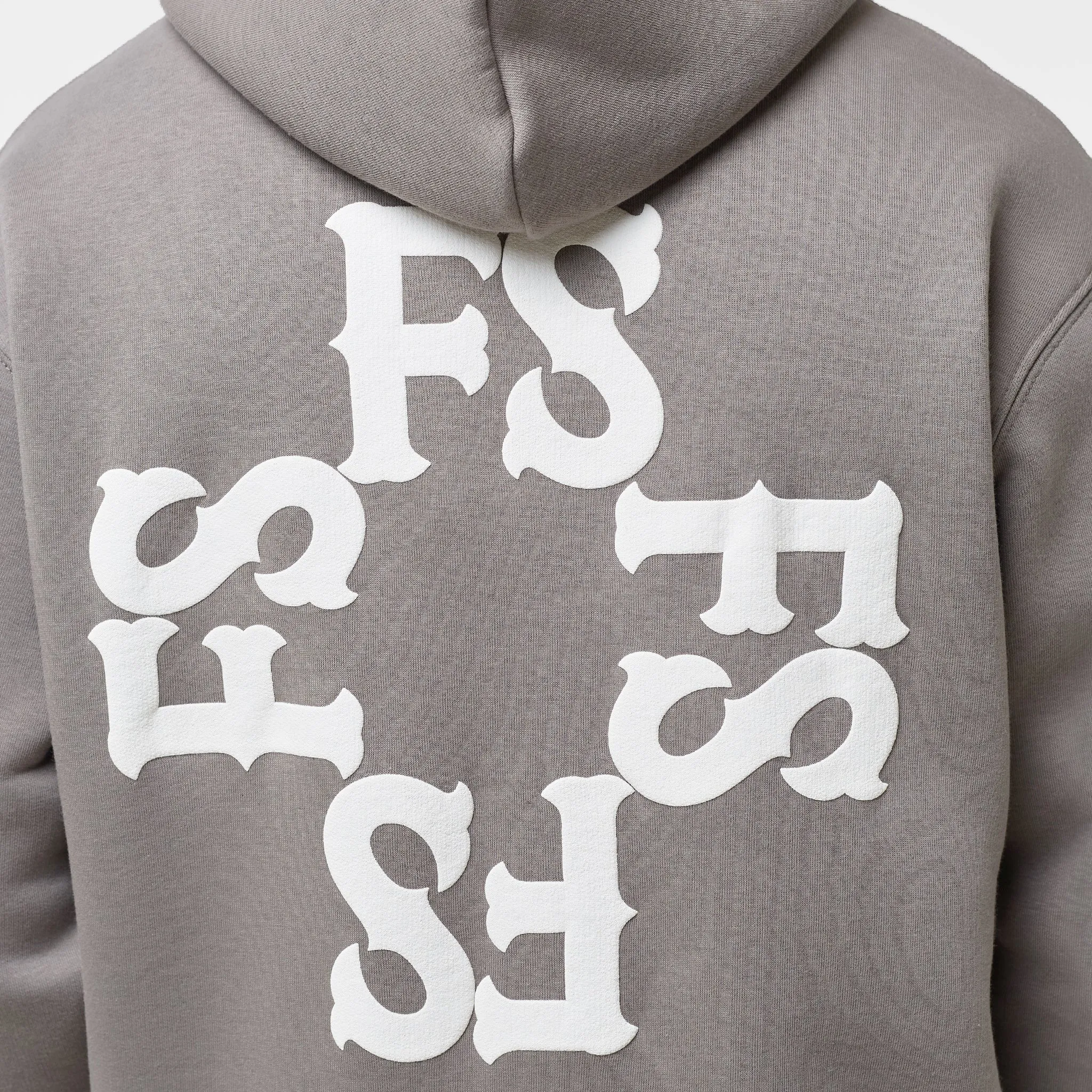 Monogram Full Zip Hoodie | Walnut Brown