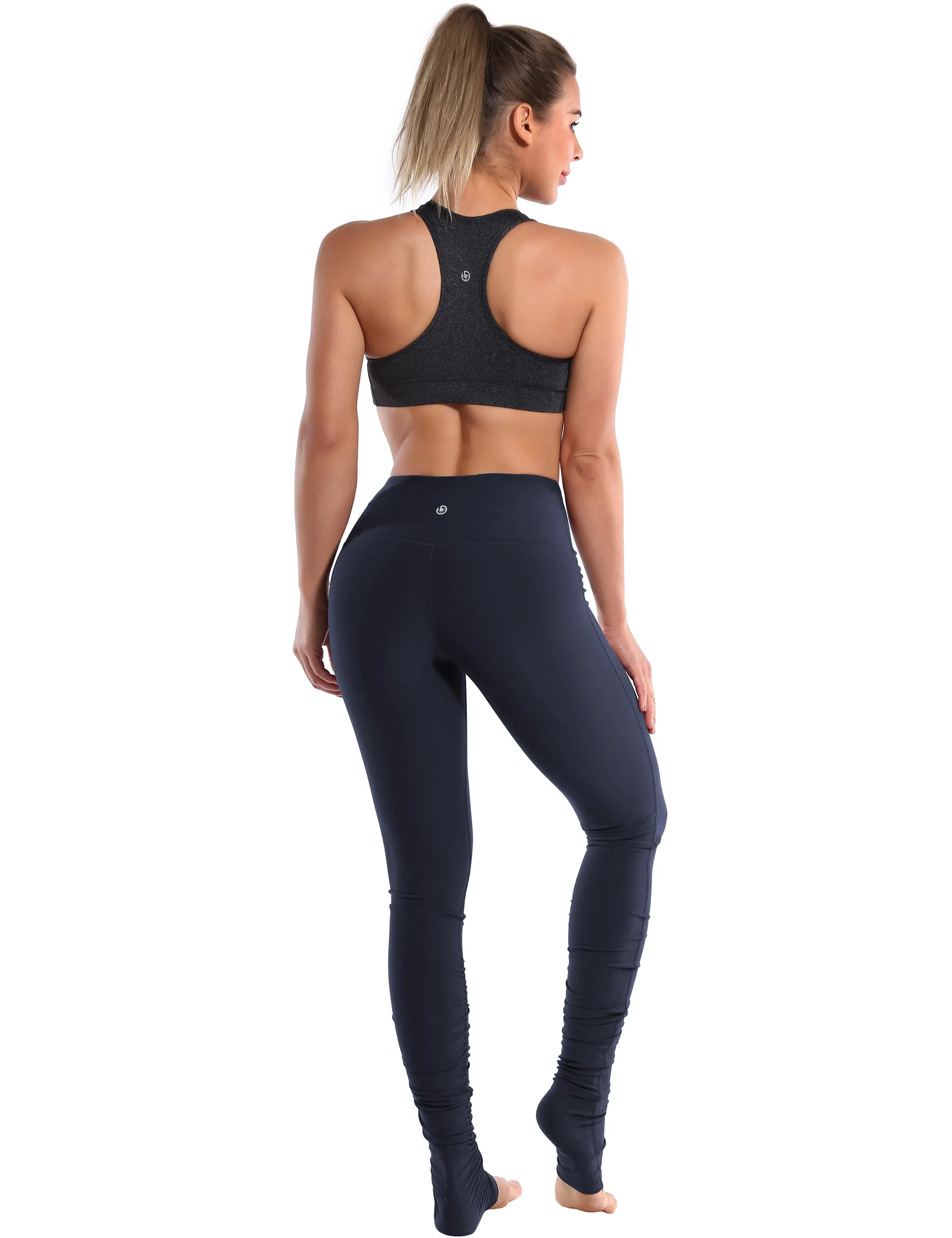 Over the Heel Pilates Pants darknavy ins_Pilates