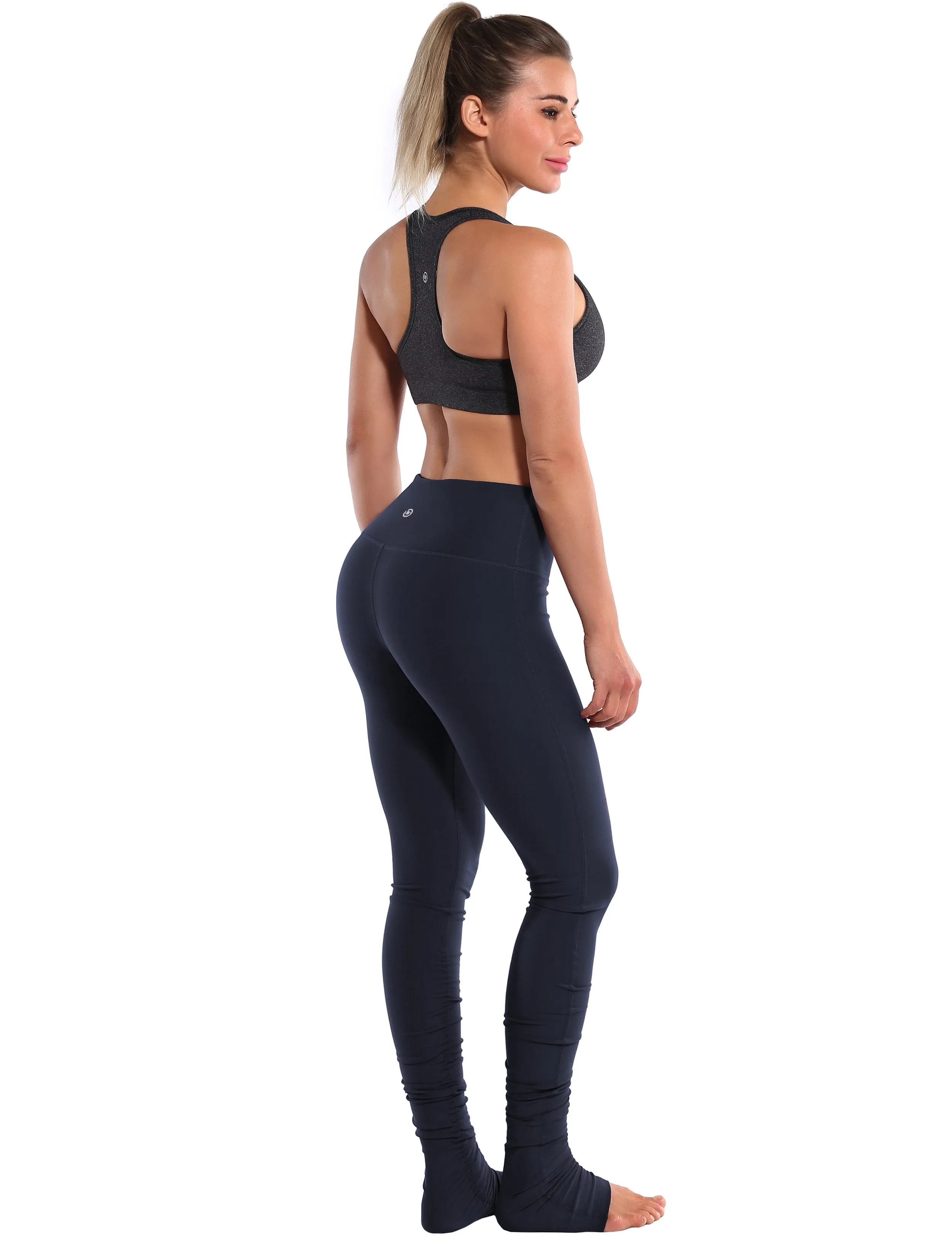 Over the Heel Pilates Pants darknavy ins_Pilates