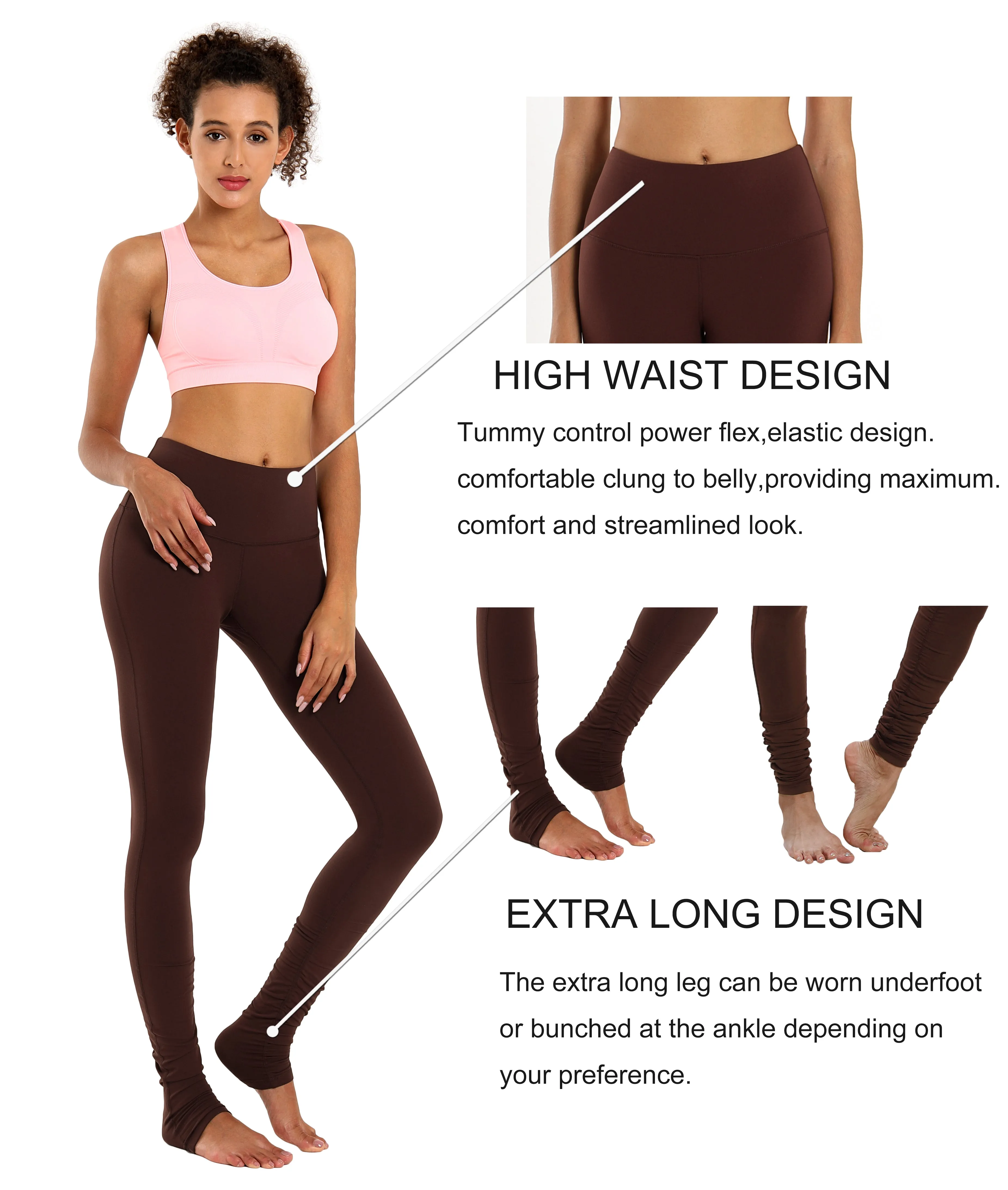 Over the Heel Running Pants mahoganymaroon_Running