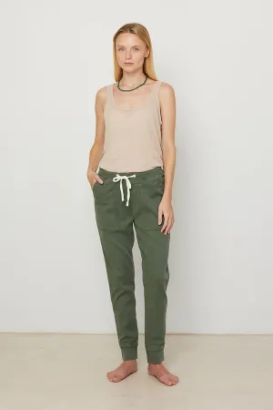 Pants Dark Green