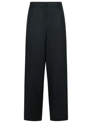 Pepper' Black Wool Blend Pants