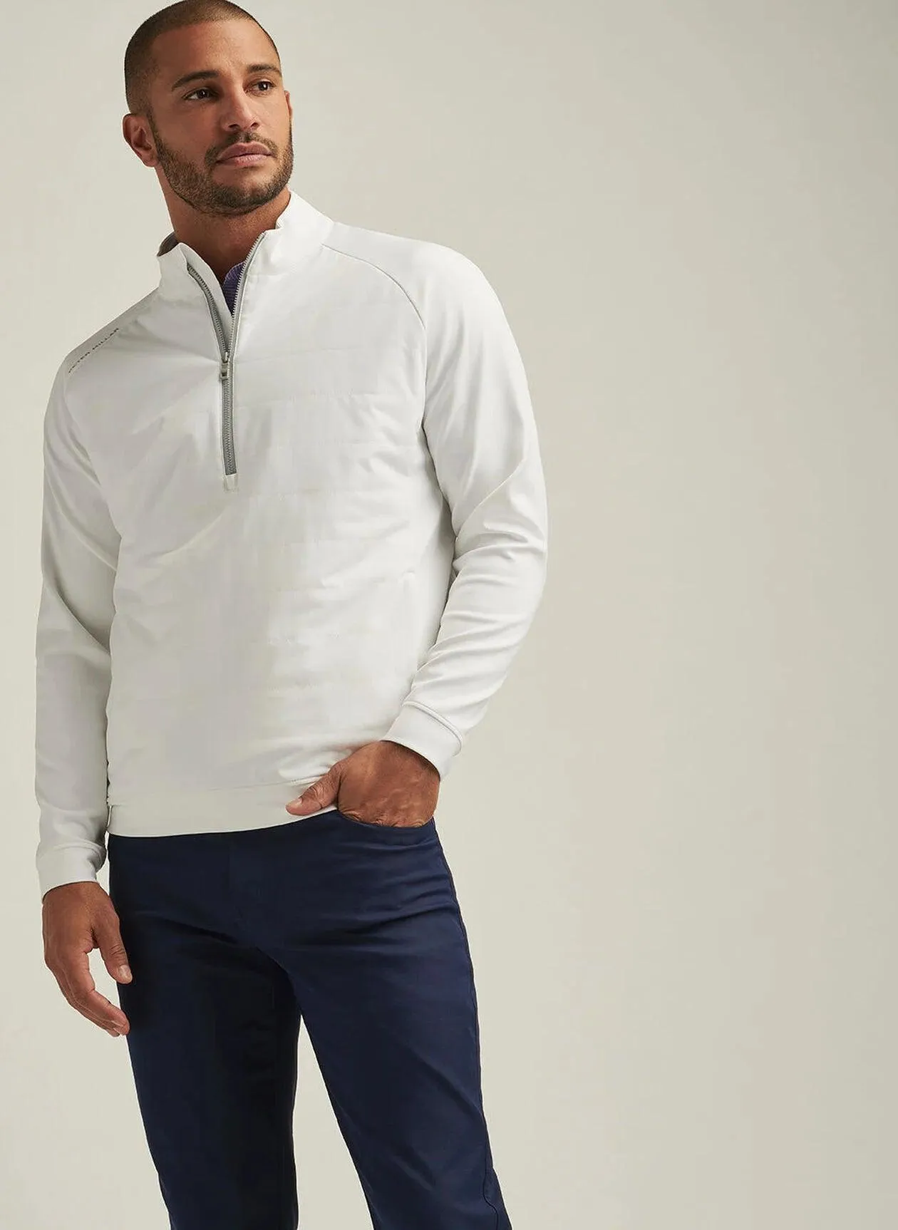 Peter Millar Weld Hybrid Half Zip (Script A)