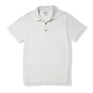 Pima Cotton Polo - White