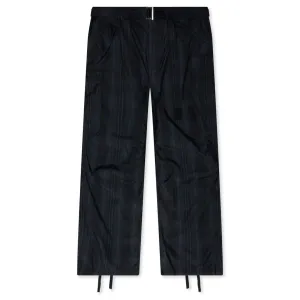 Plaid Pants - Black