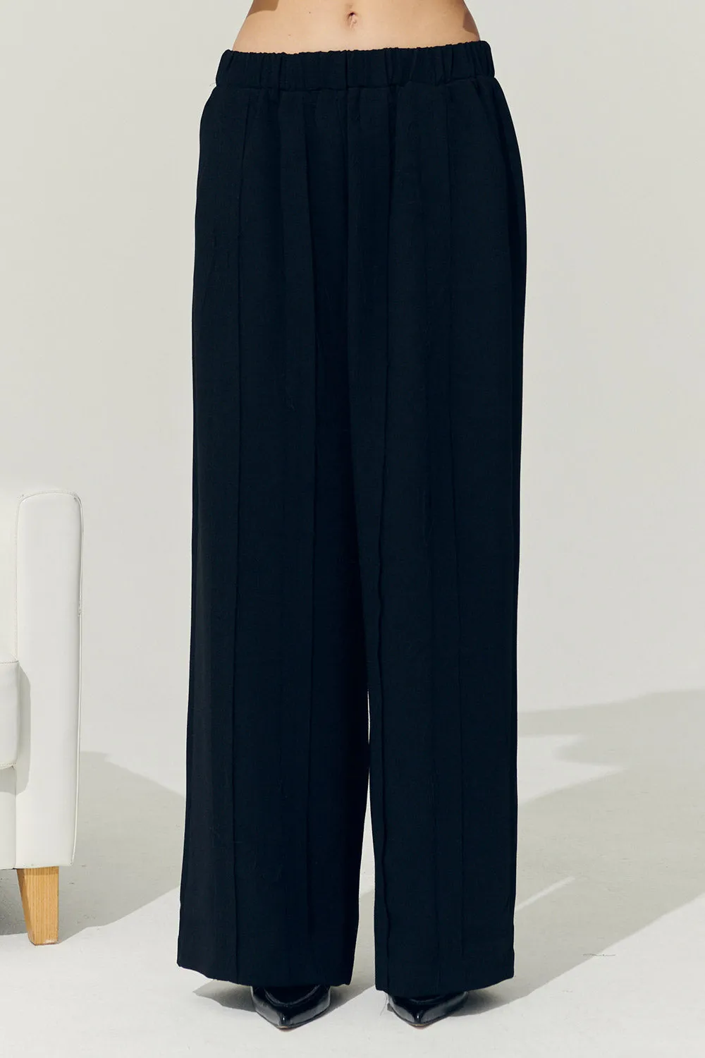 Re:born Daisy Frayed Trim Wide Pants