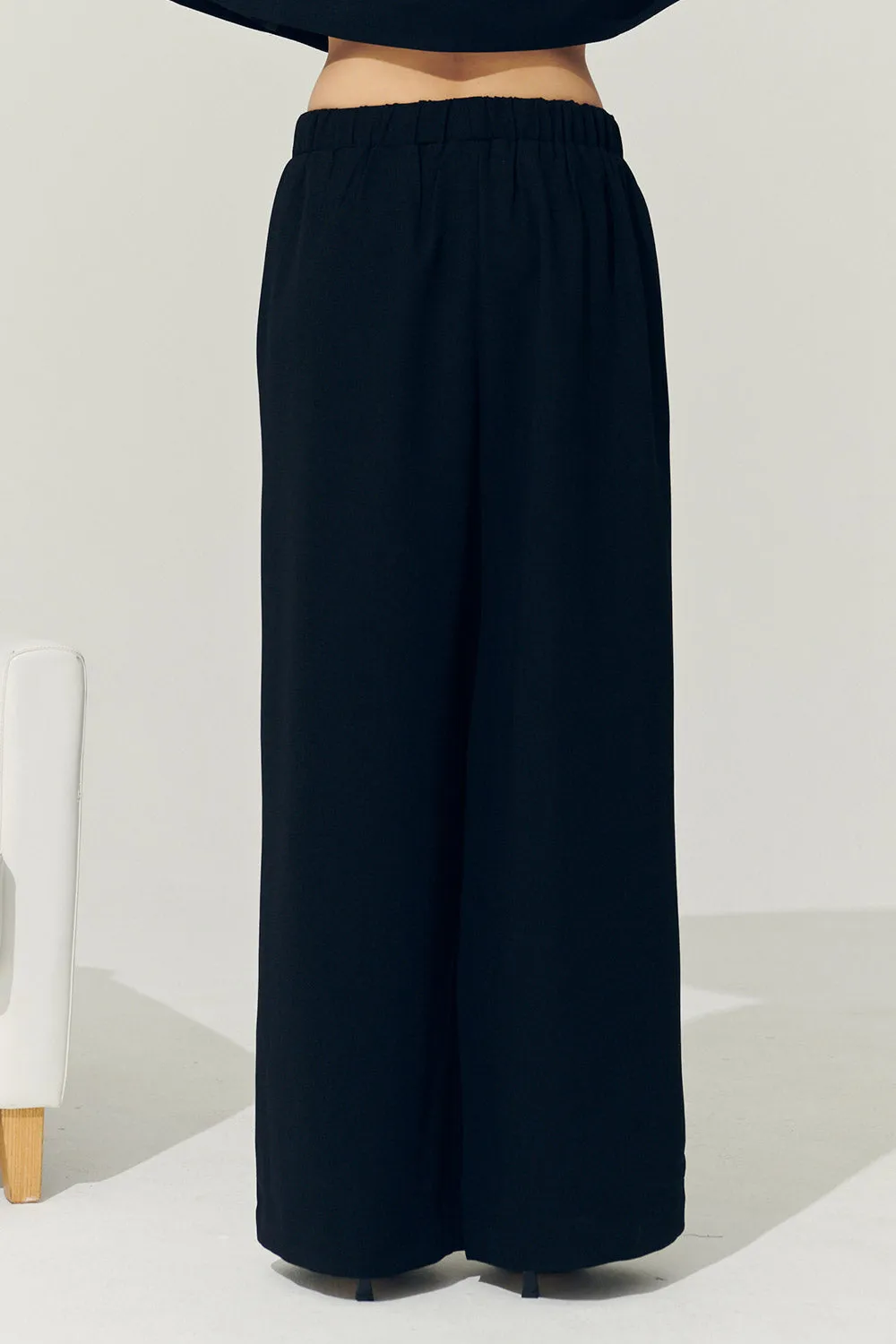 Re:born Daisy Frayed Trim Wide Pants