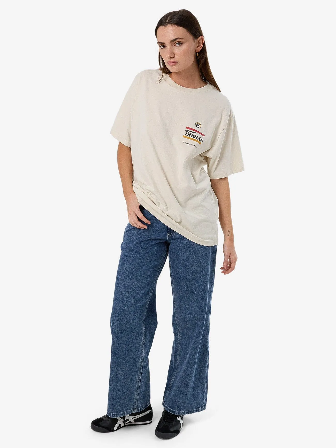 Responsible Thrills Merch Tee - Heritage White