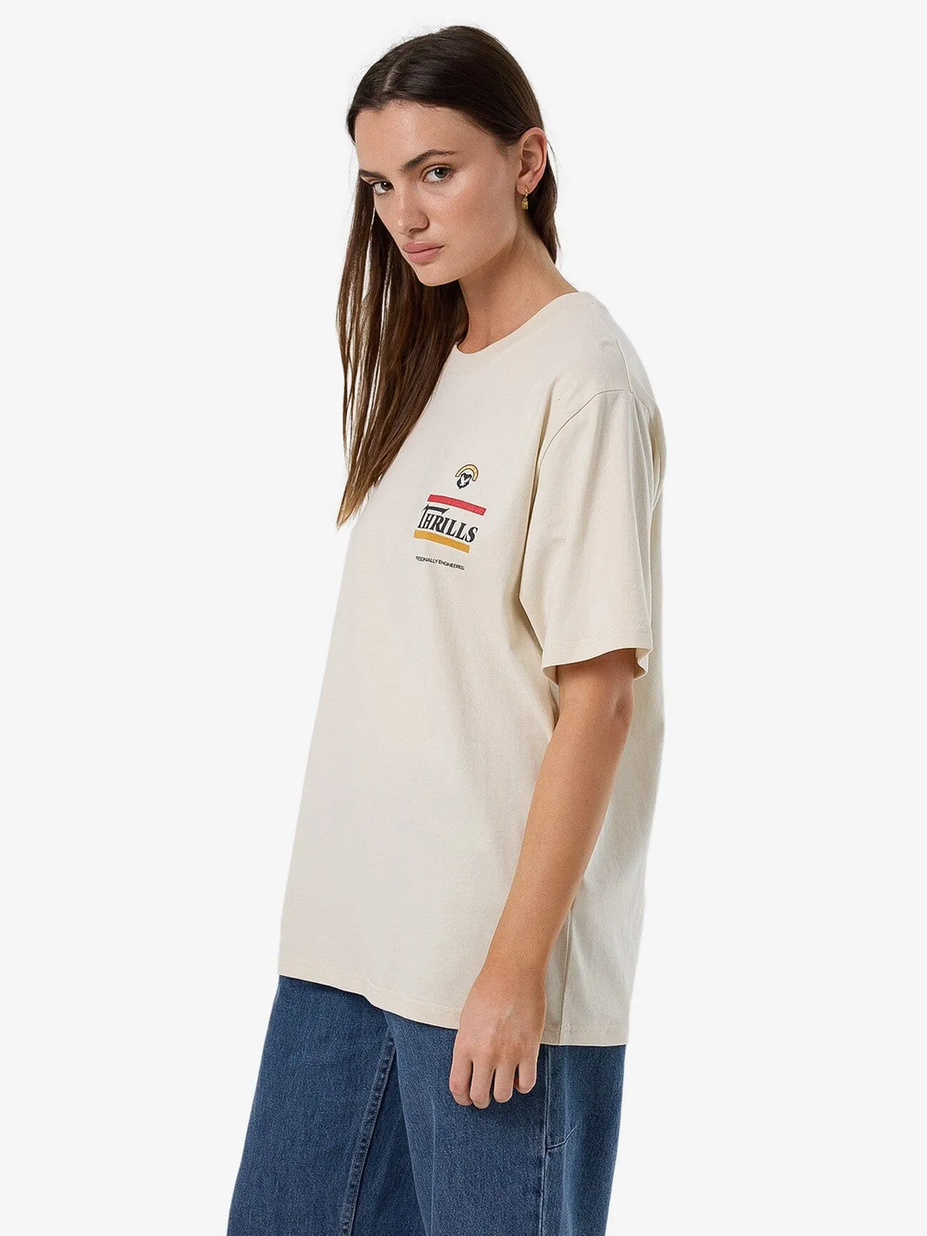 Responsible Thrills Merch Tee - Heritage White