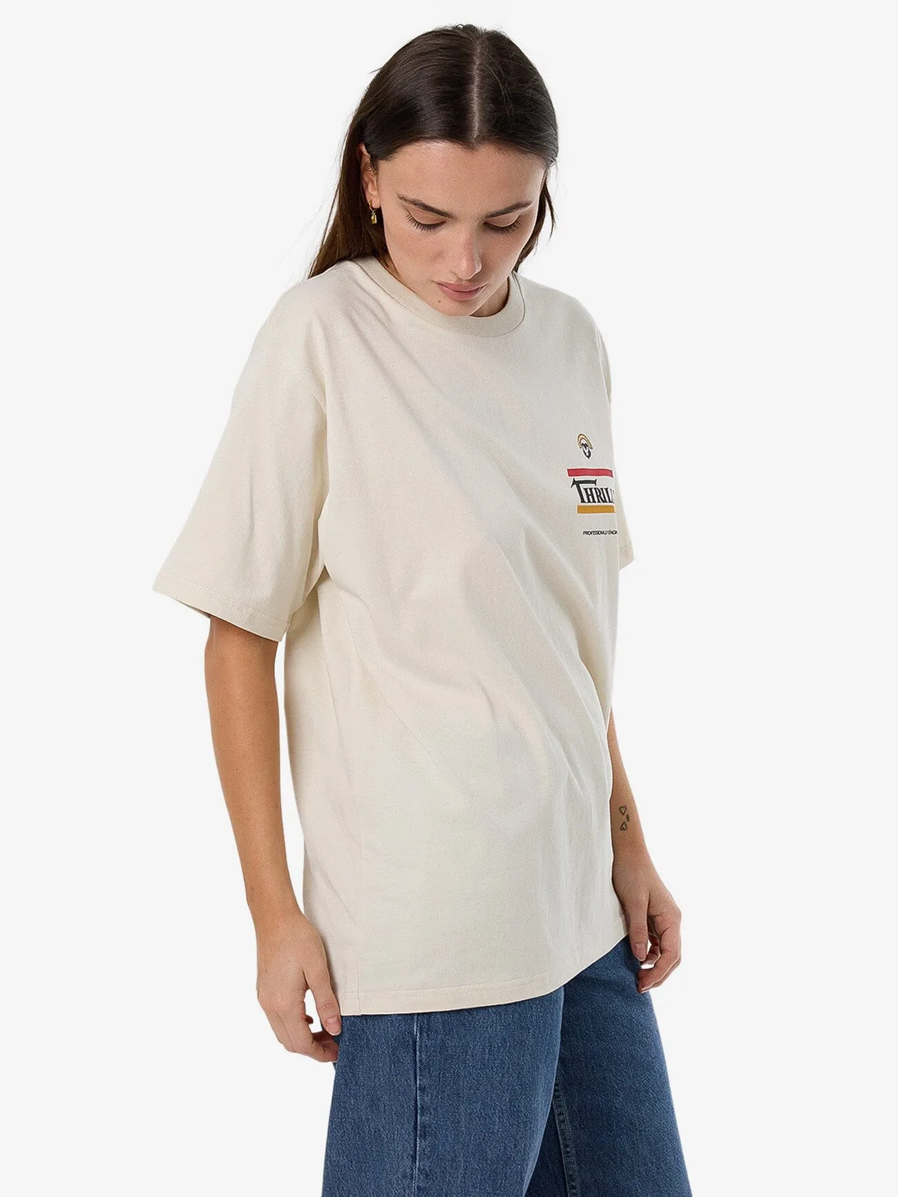 Responsible Thrills Merch Tee - Heritage White